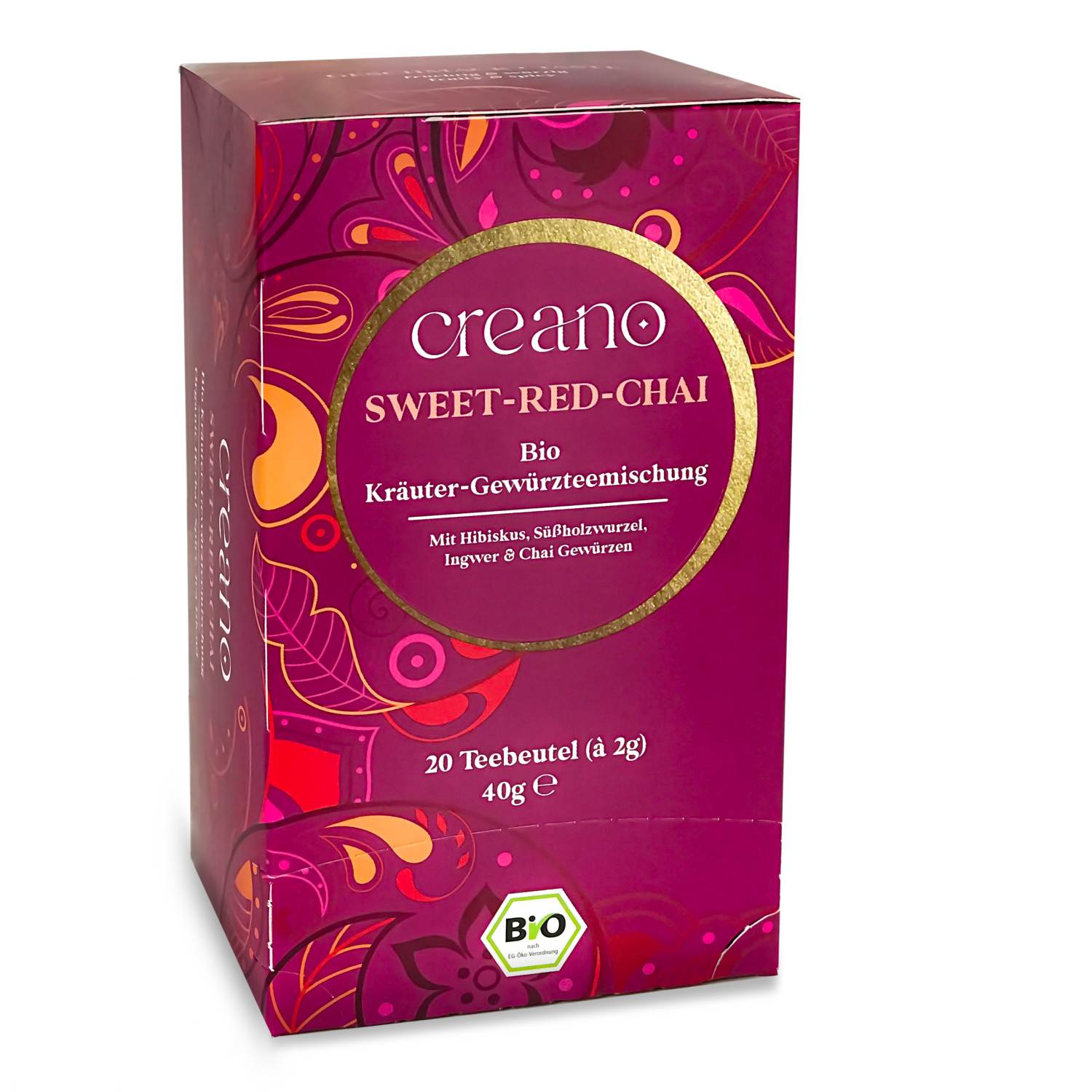 Bio-Teebeutel Sweet-Red-Chai 20er / 60er-Pack* - Creano
