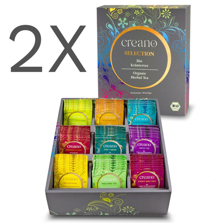 2er Set BIO Kräutertees 90er SELECTION Box *²
