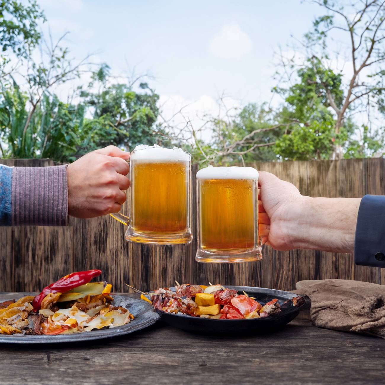 Creano Doppelwandiges Thermo-Bierglas 1er, 2er, 4er, 6er-Set | 500ml - Creano