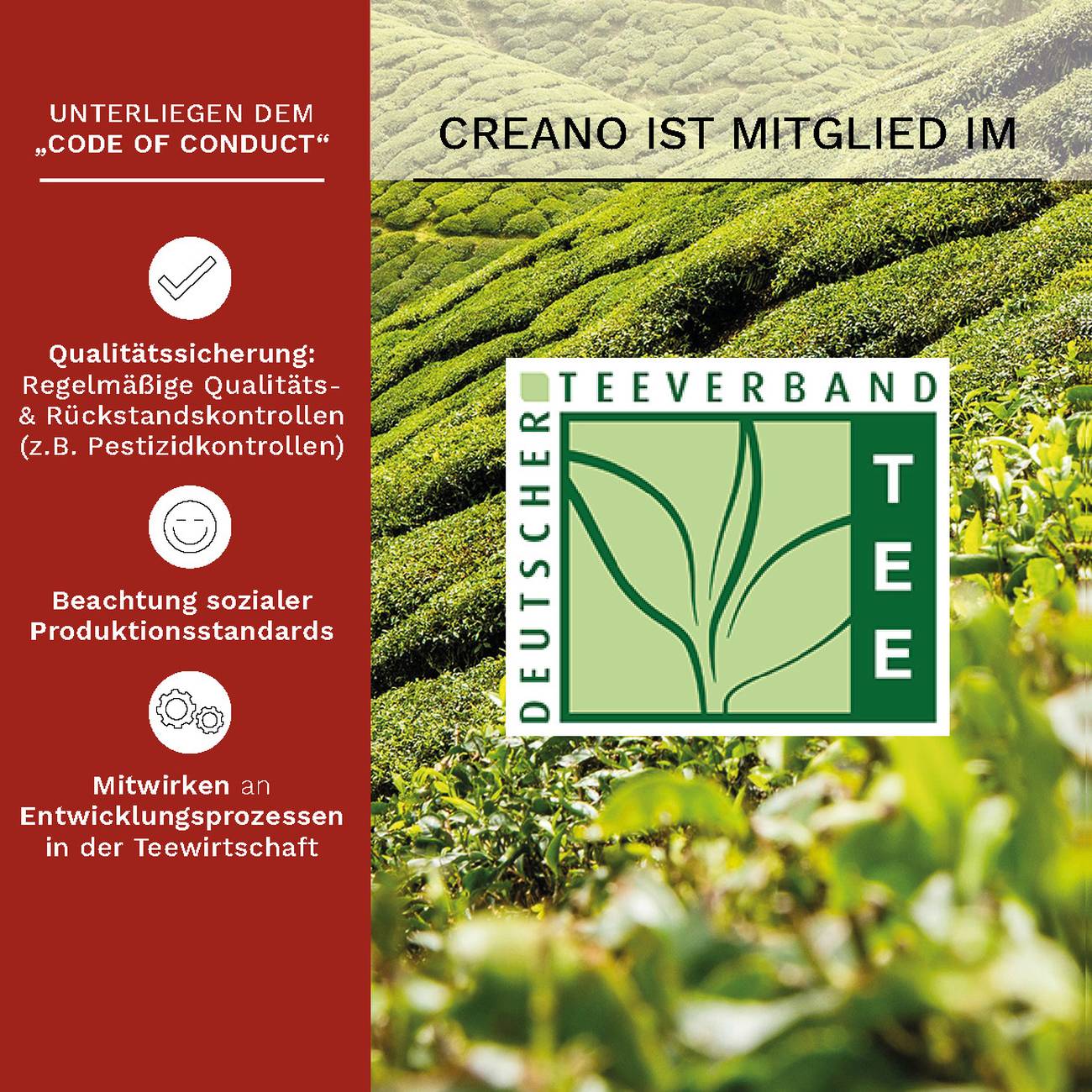 Creano Doppelwandiges Thermoglas "bauchig" XXL, Extra Großes Hitzebeständiges Kaffeeglas / Teeglas | 400ml inkl. einer Teeblume - Creano