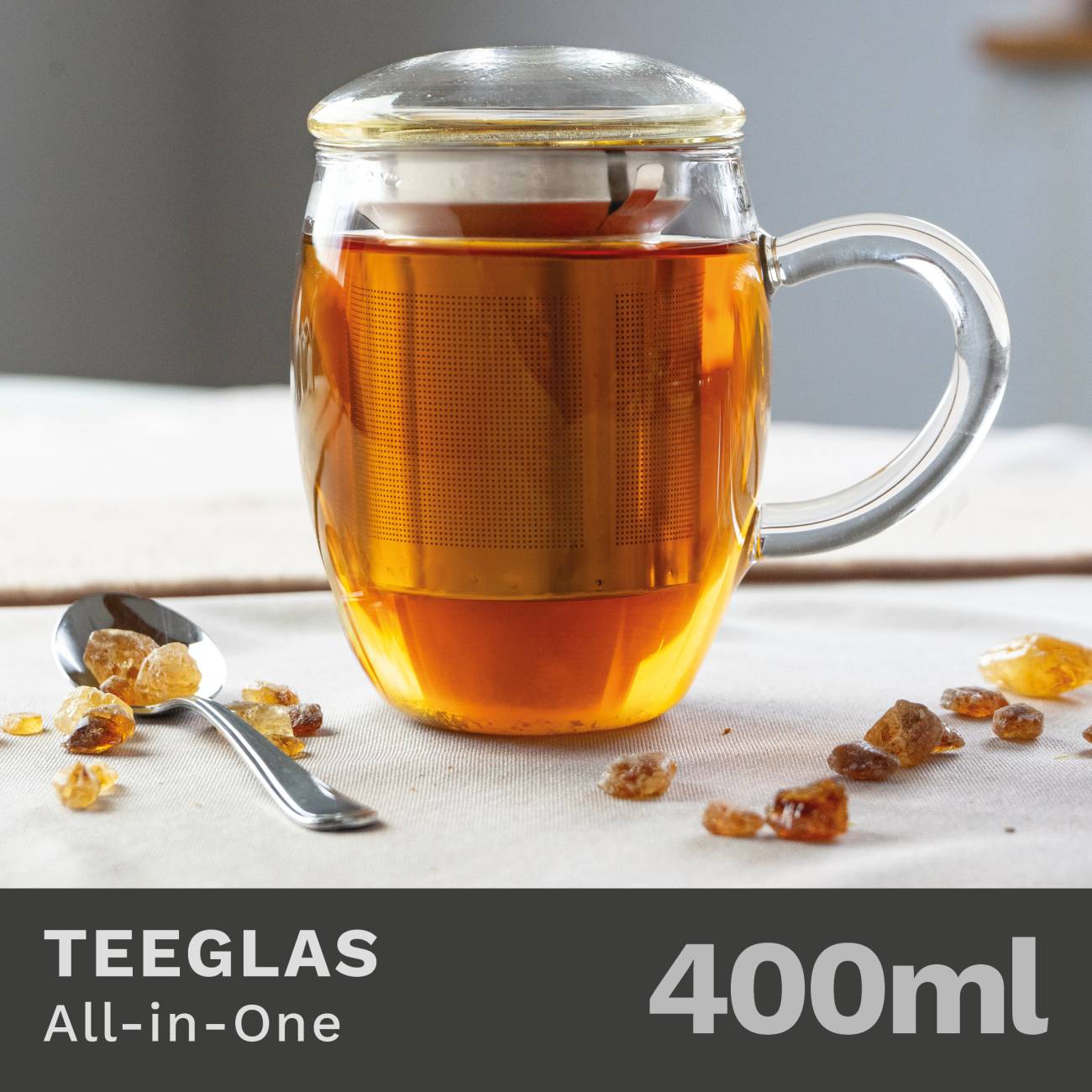 Creano TeeGlas "All-In-One", 3 tlg. | 400ml - Creano