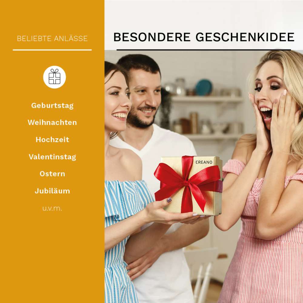 Magnetbox 6er Teelini Weißer Tee - Creano