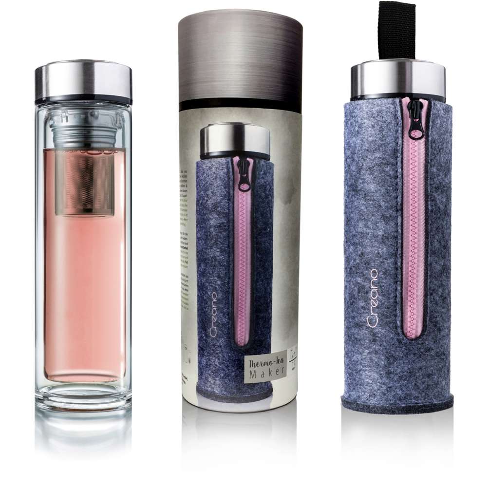 Thermo Teamaker mit Filztasche | 400ml