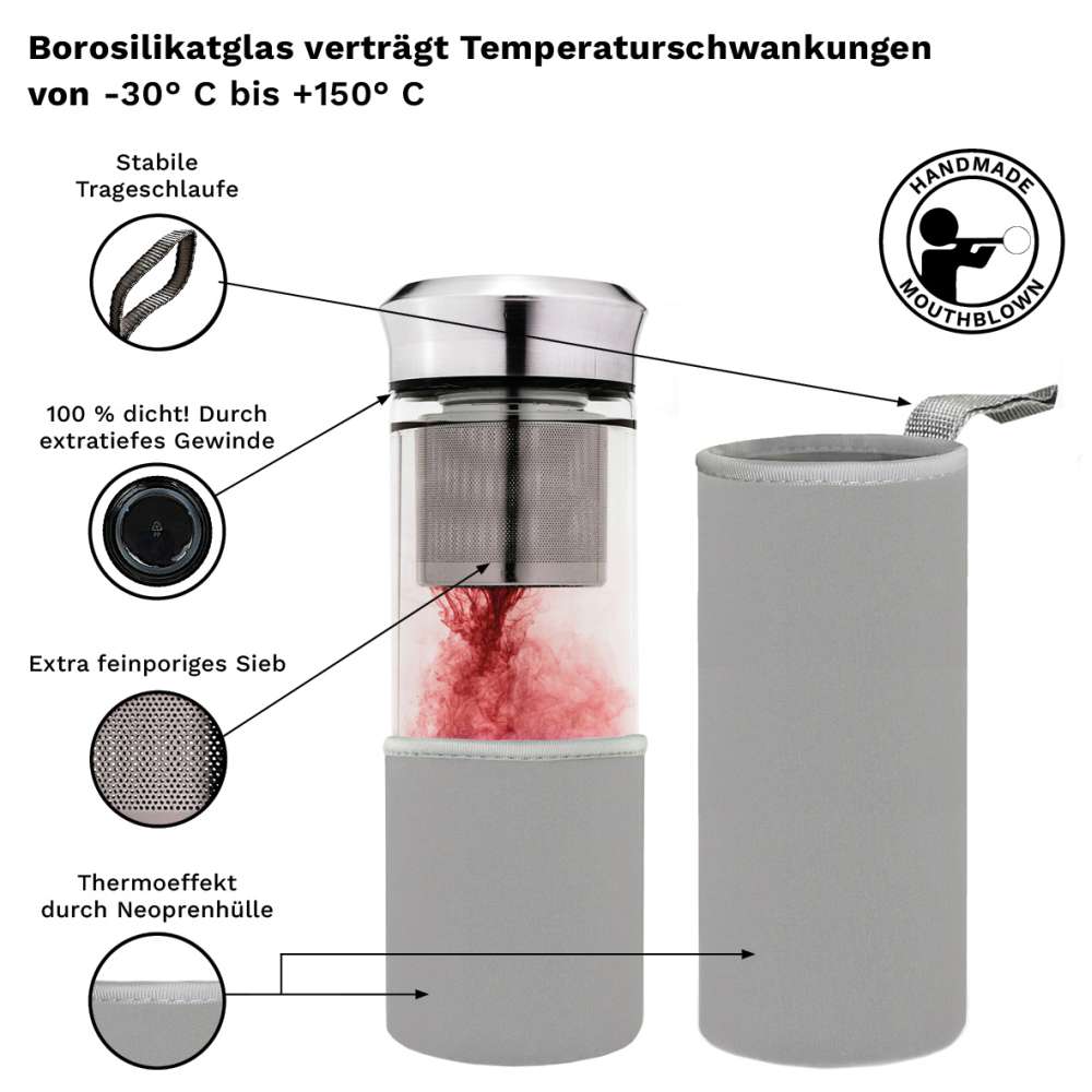 Creano Teebereiter "Teamaker" | 400 ml