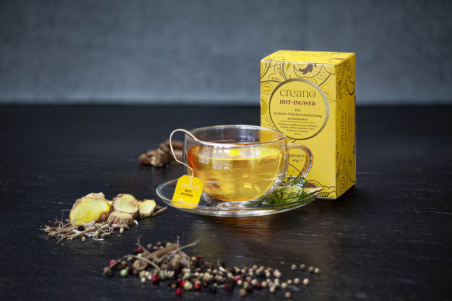 Bio-Teebeutel Hot-Ingwer 20er / 60er-Pack*