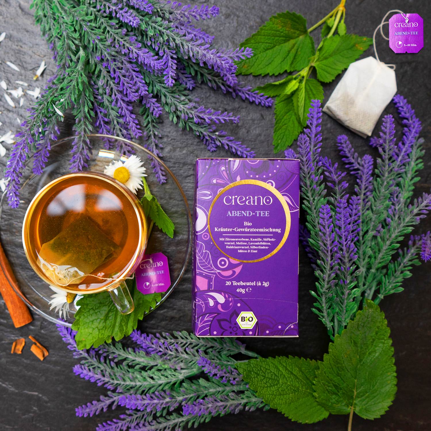 Bio-Teebeutel Abend-Tee 20er / 60er-Pack* - Creano