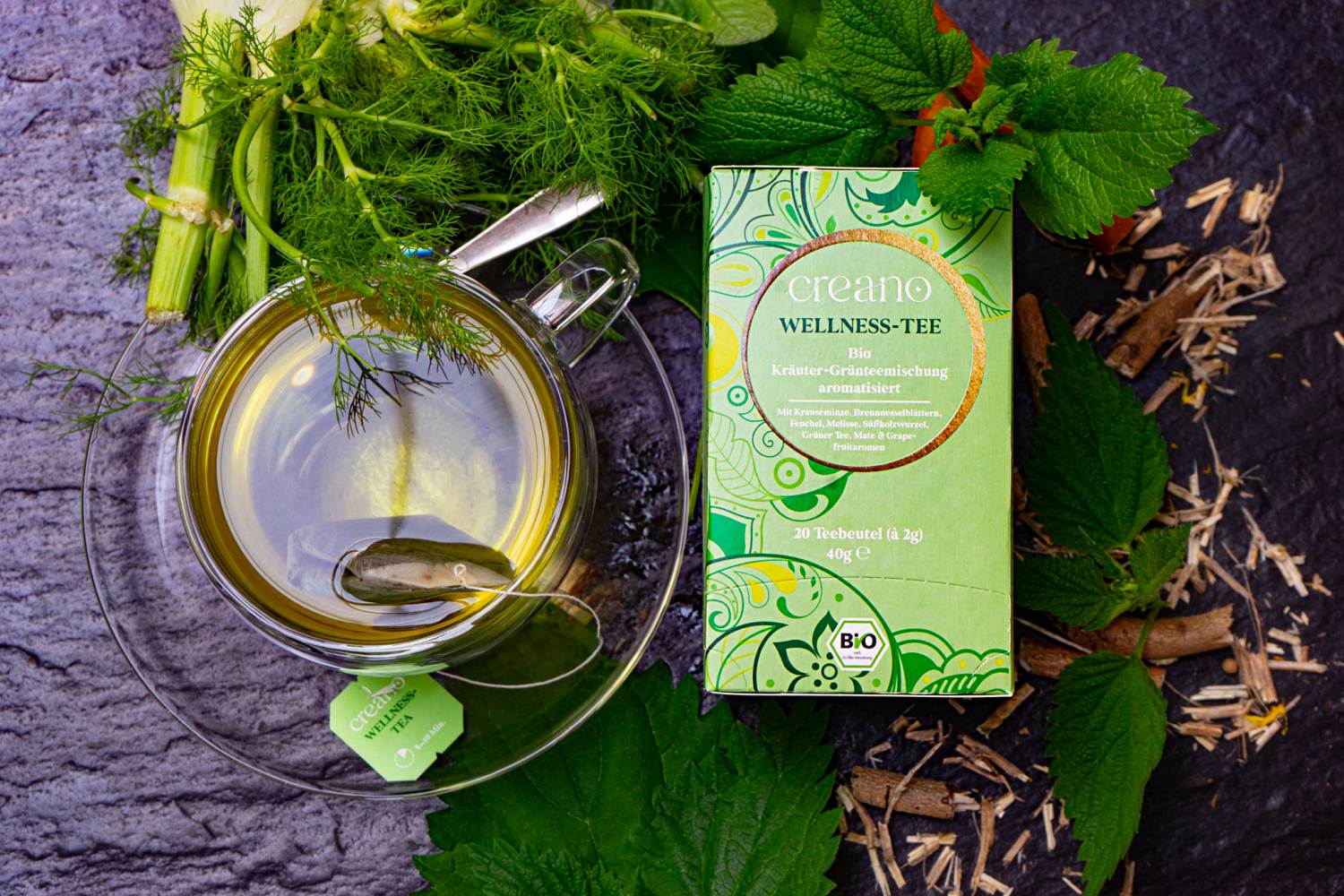 Bio-Teebeutel Wellness-Tee 20er / 60er-Pack* - Creano