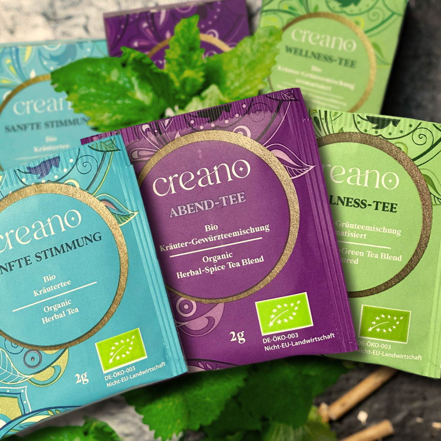 Creano 60er BIO Tee-Mix (Verschiedene Sorten)