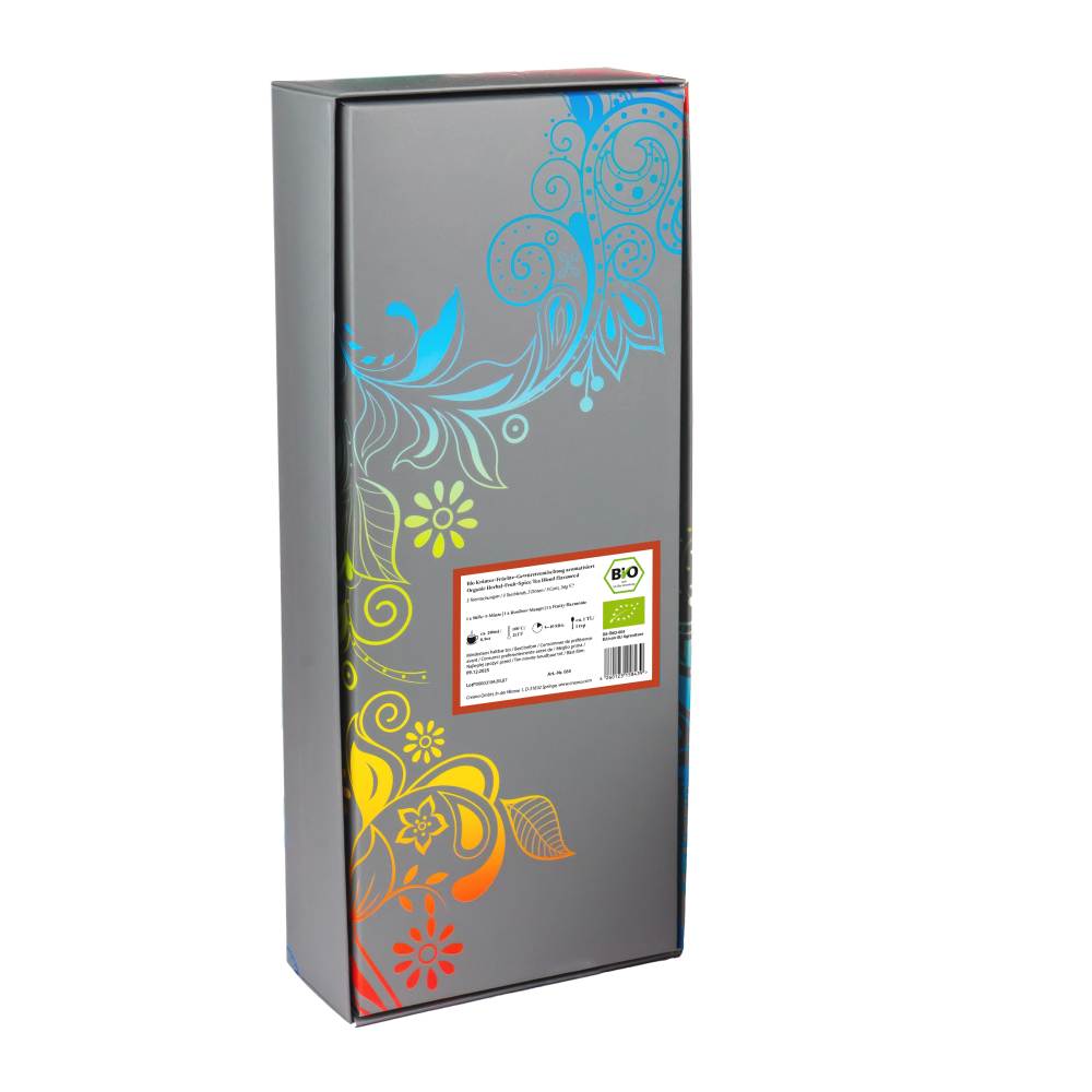 3er Dose Grobschnitt BIO Kräutertee “Kräuter-Mix“ Creano (Fruchtige Kamille, Süße 3-Minze, Rooibos-Mango)
