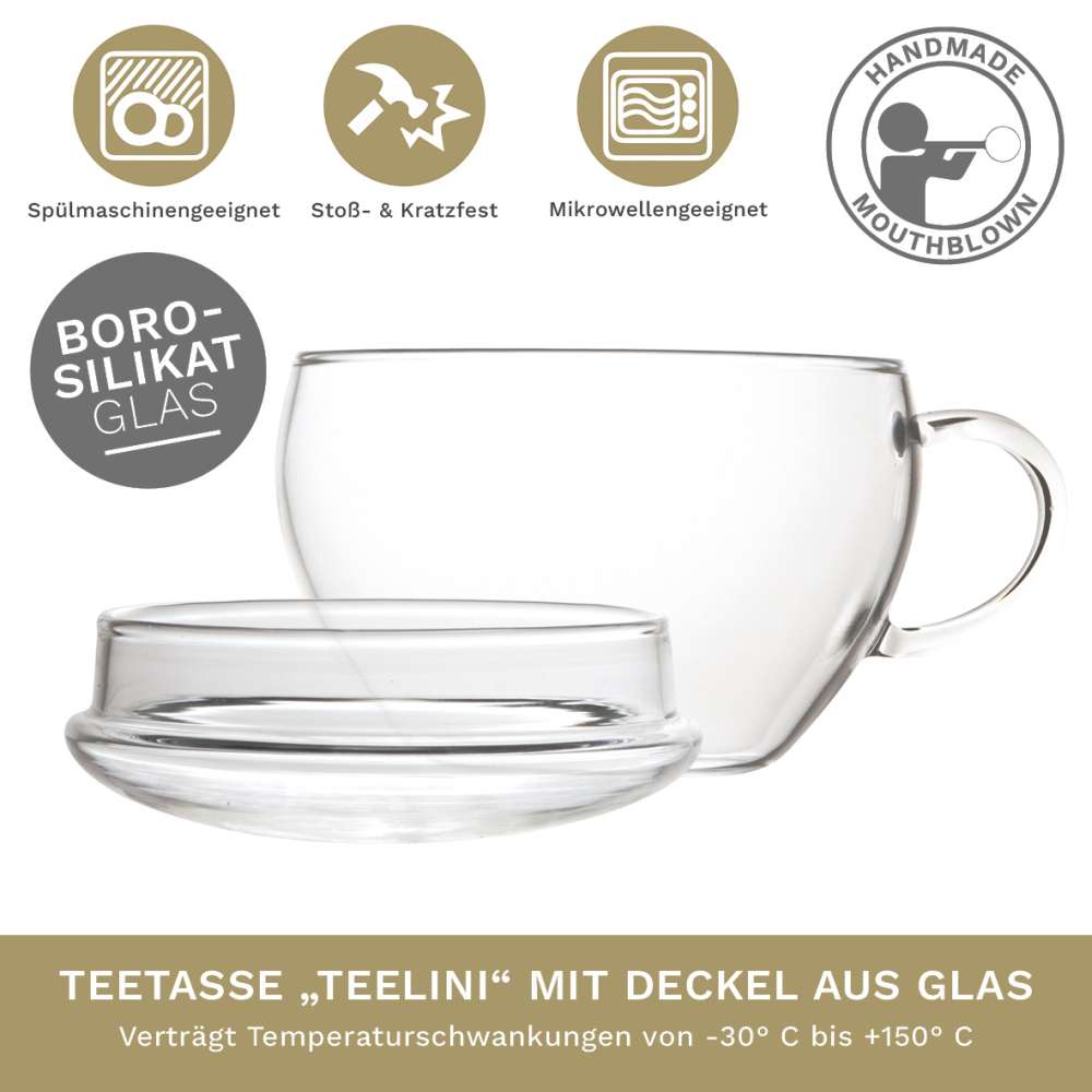 Teetasse Teelini 200ml; einzeln
