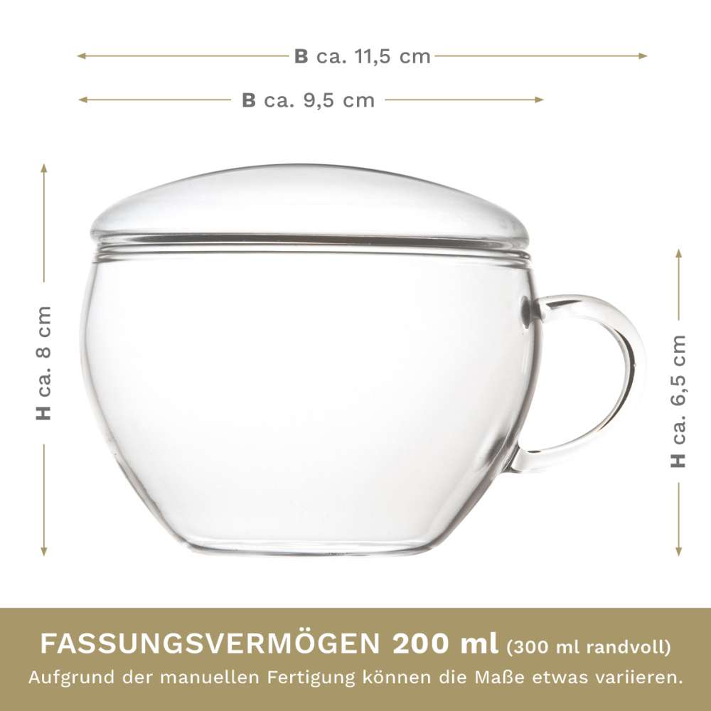 Teetasse Teelini 200ml; einzeln