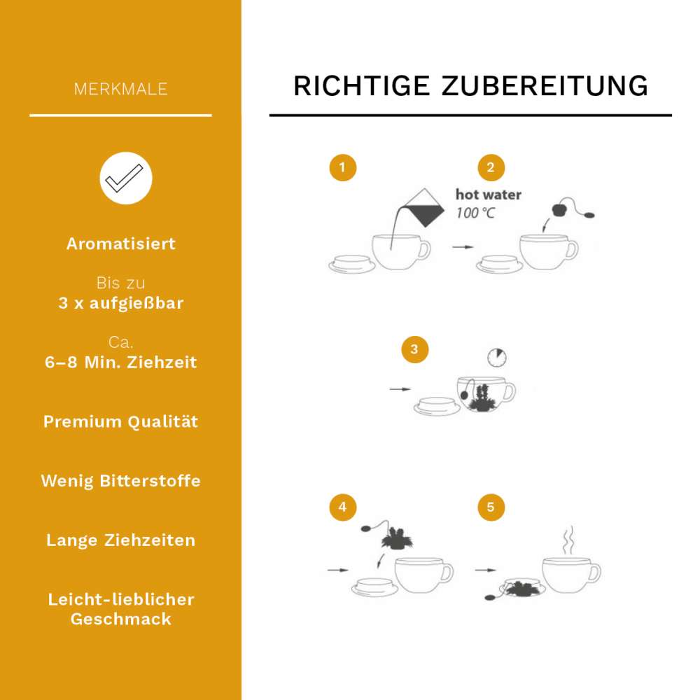 ErblühTeelini "Weißer Tee" Großpackung - Creano