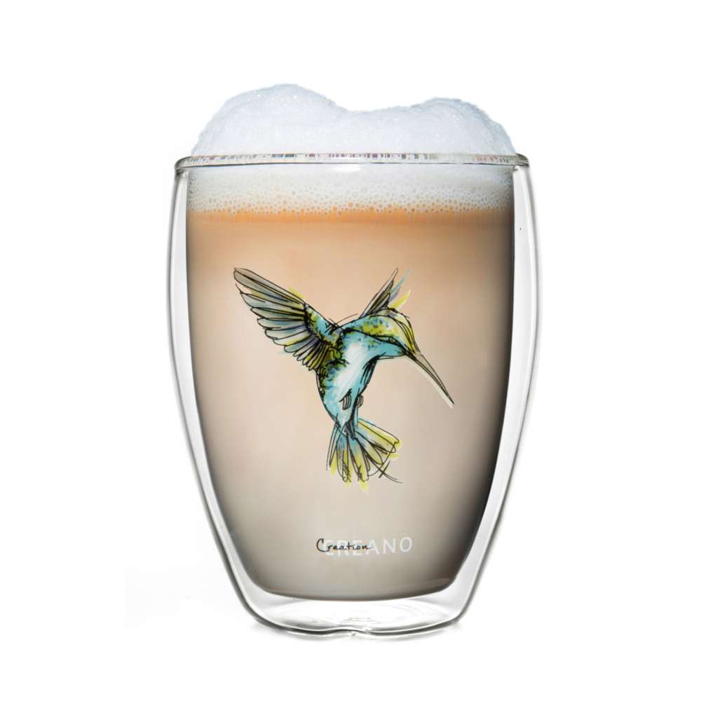 Creano Doppelwandiges Thermoglas "Hummi" | verschiedene Farben - Creano