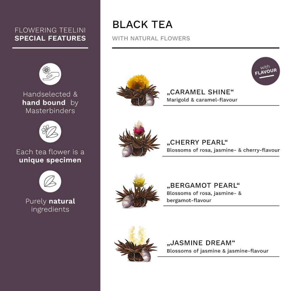 ErblühTeelini "Schwarzer Tee" Großpackung