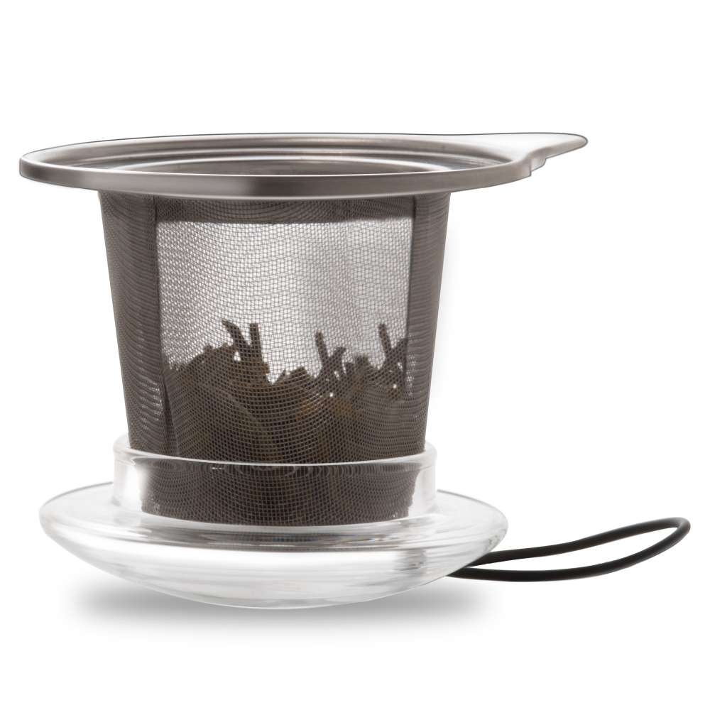 JUMBO Tee-Tasse XXL aus Glas mit Henkel