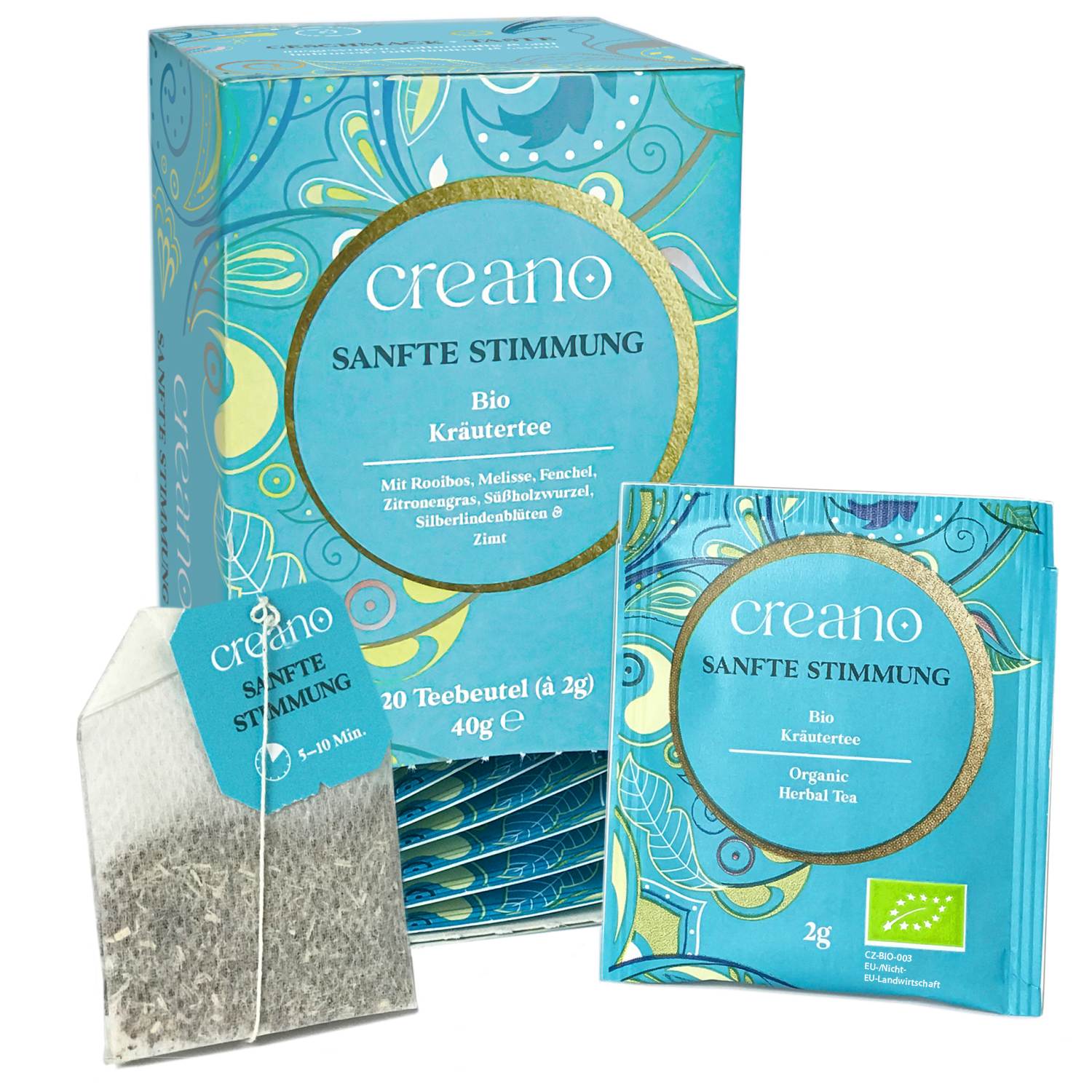 Bio-Teebeutel Sanfte-Stimmung 20er / 60er-Pack* - Creano