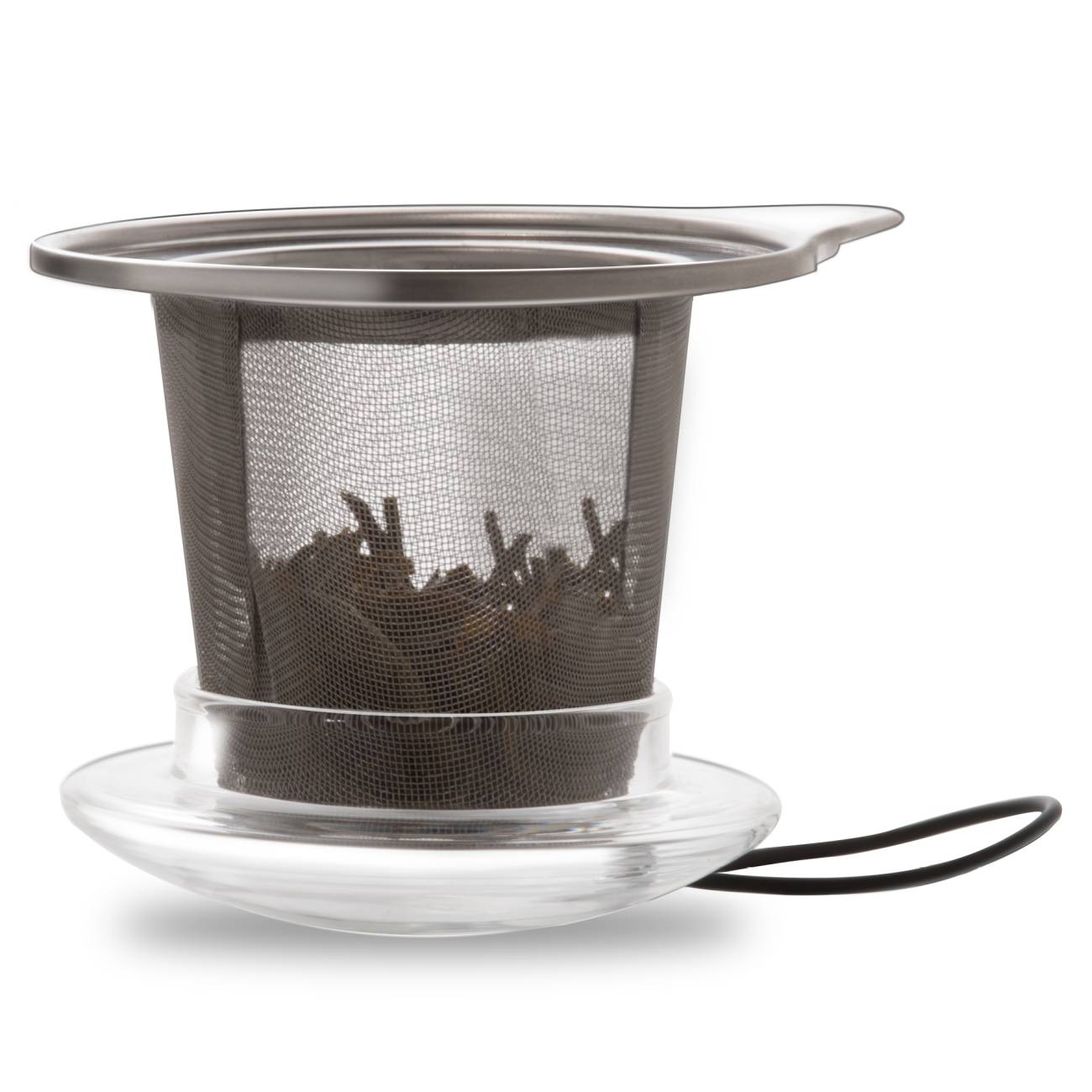 JUMBO Tee-Tasse XXL aus Glas mit Henkel - Creano