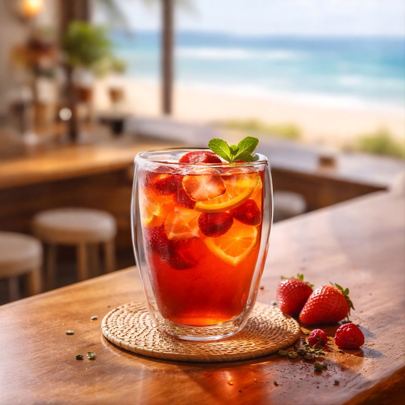 Creano Doppelwandglas (Set: 1er, 2er, 4er, 6er) Thermoglas "hoch" | 400ml - Creano