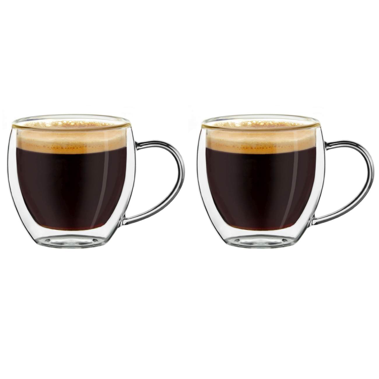 Creano Thermogläser-Set (2er, 4er, 6er) Espressoglas hoch; 100ml