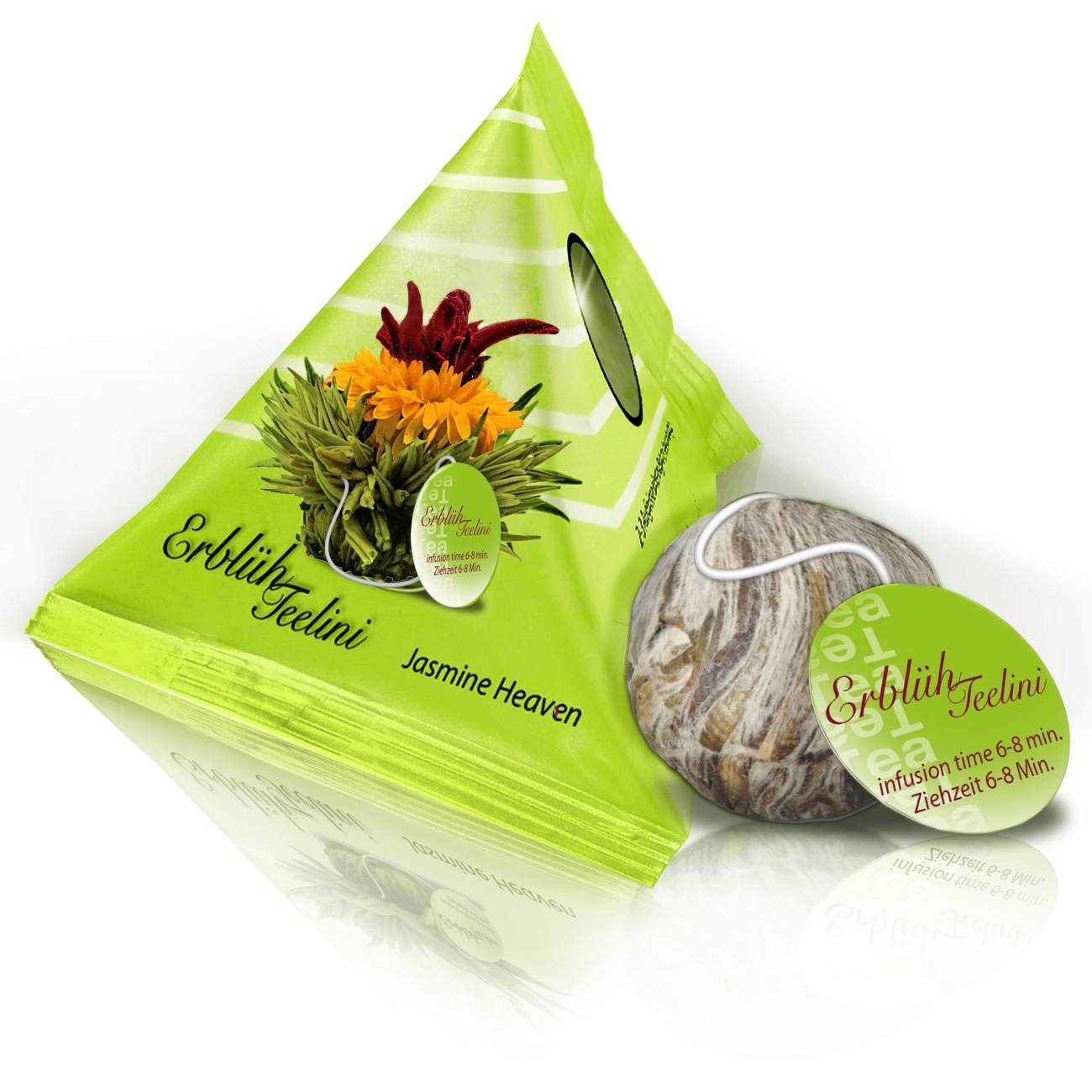 ErblühTeelini "Grüner Tee" Großpackung