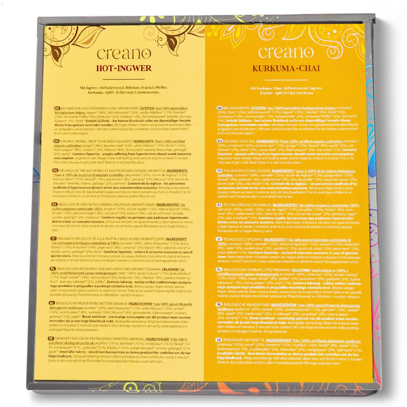 Adventskalender, 24er BIO Teebeutel-Tee *² - Creano