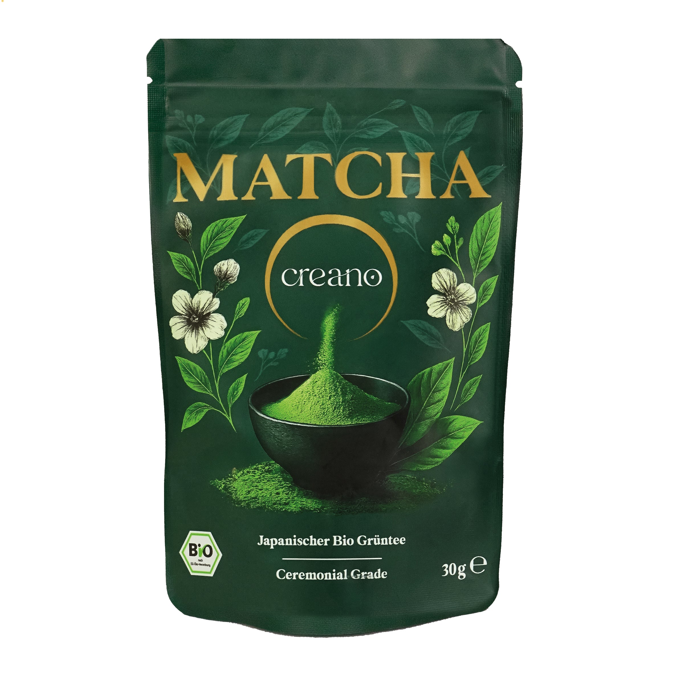 Creano Bio 50g Matcha Tee Ceremonial – Exklusiver Blend aus Japan *⁵