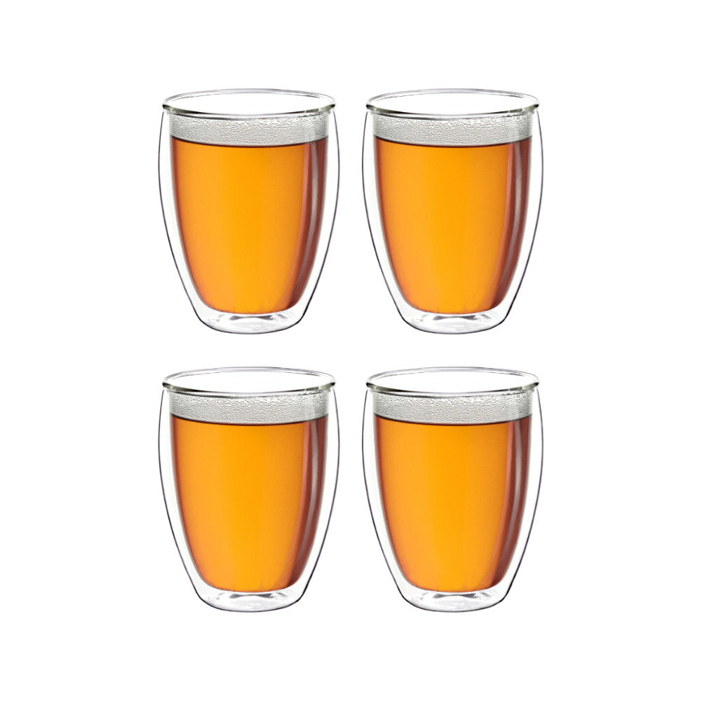 Creano doppelwandiges Thermoglas (Set: 2er, 4er, 6er) "hoch" | 250ml