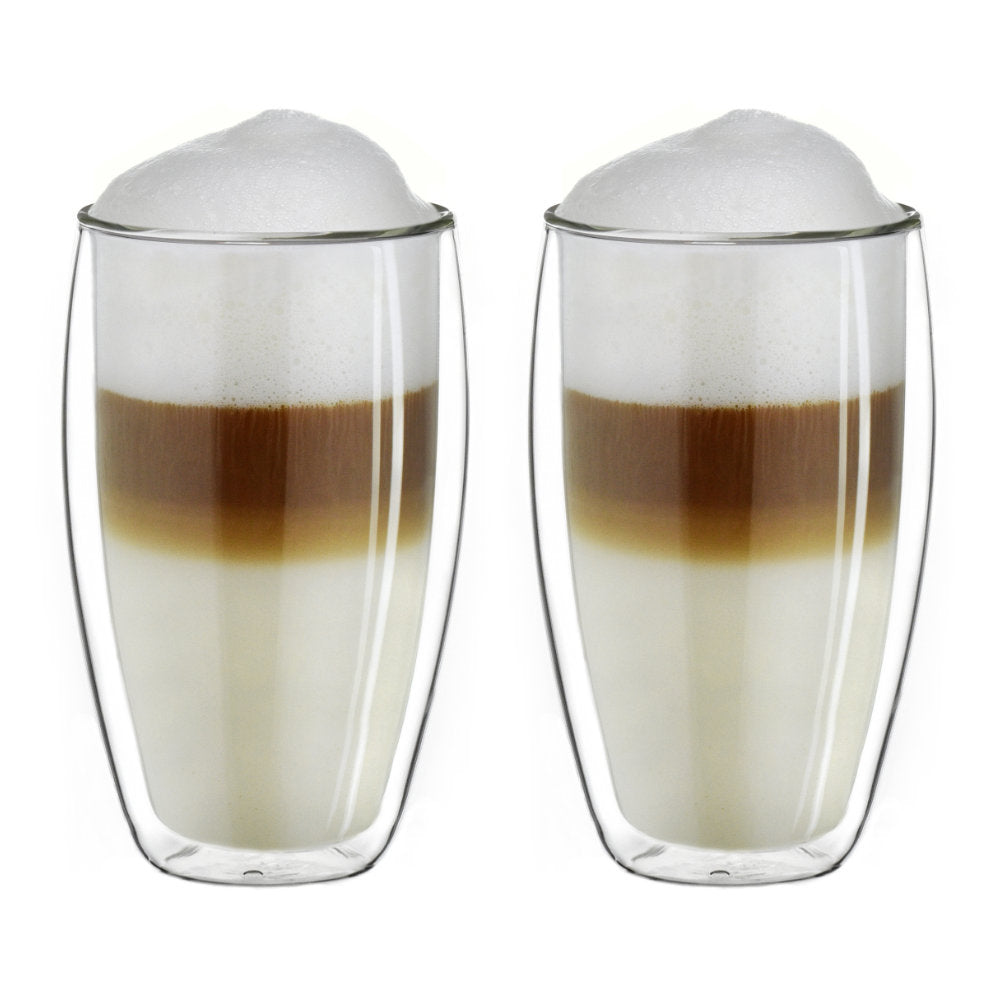 Creano doppelwandiges Thermoglas (Set: 2er, 4er, 6er) „dg-sh“ | 400ml