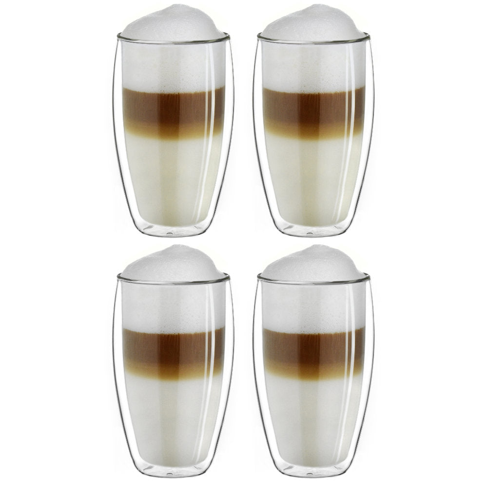 Creano doppelwandiges Thermoglas (Set: 2er, 4er, 6er) „dg-sh“ | 400ml