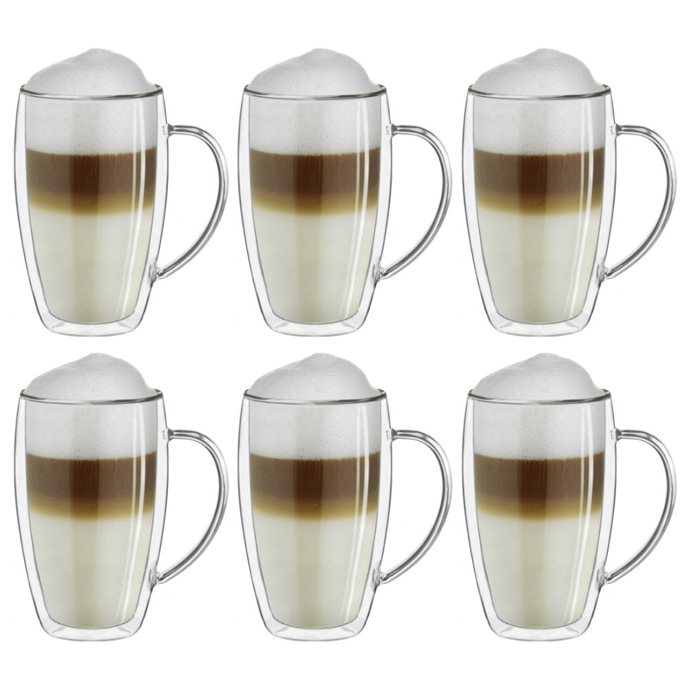 Thermogläser-Set (2er, 4er, 6er) mit Henkel „DG-SHH“ | 400 ml