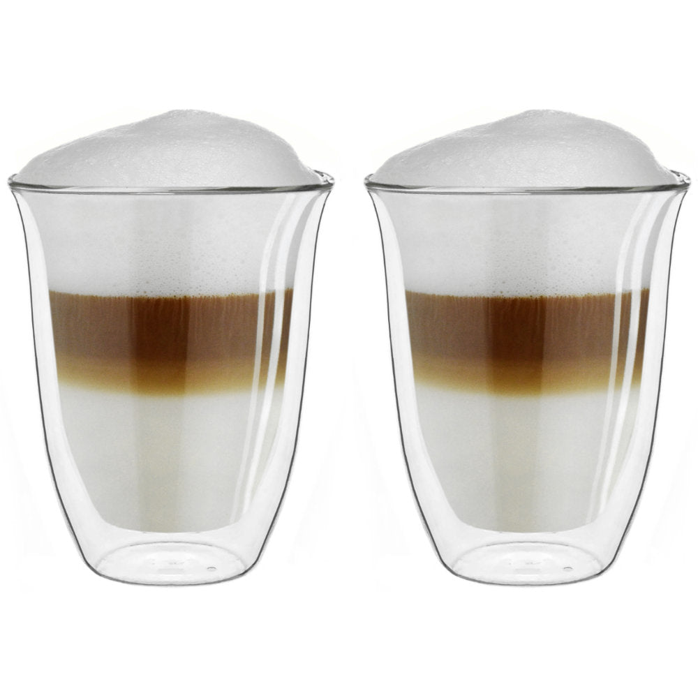 Creano doppelwandiges V-Form Thermoglas (Set: 2er, 4er, 6er) “dg-v” | 400ml - Creano