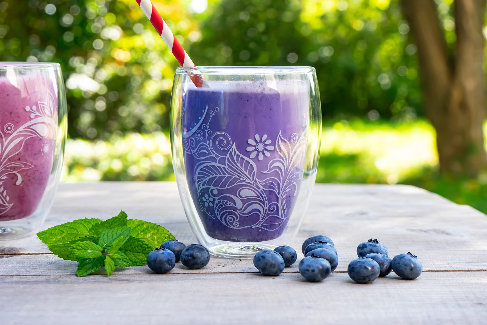 Doppelwandgläser bedruckt