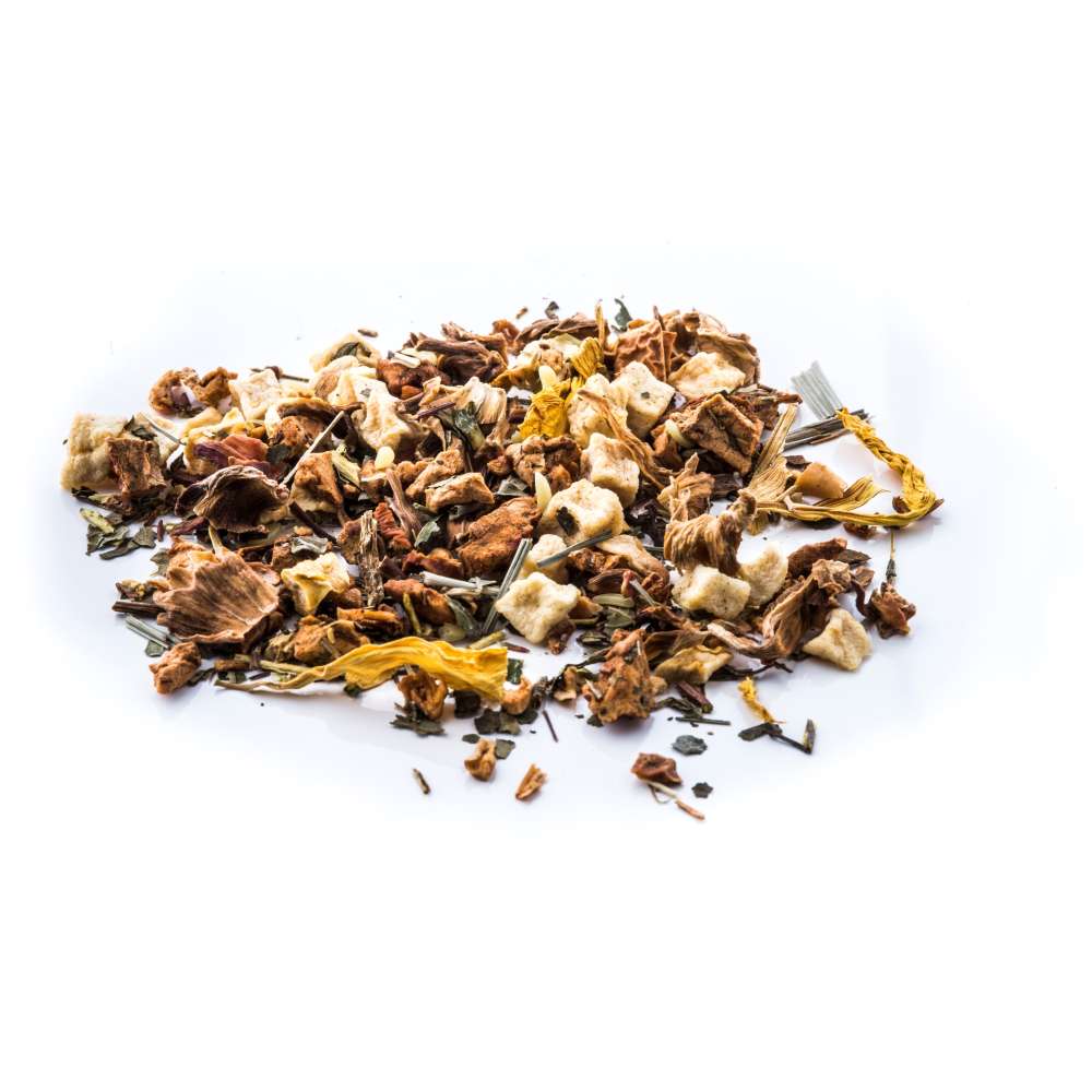Aromatisierte FrüchteTeemischung mit Limetten Geschmack