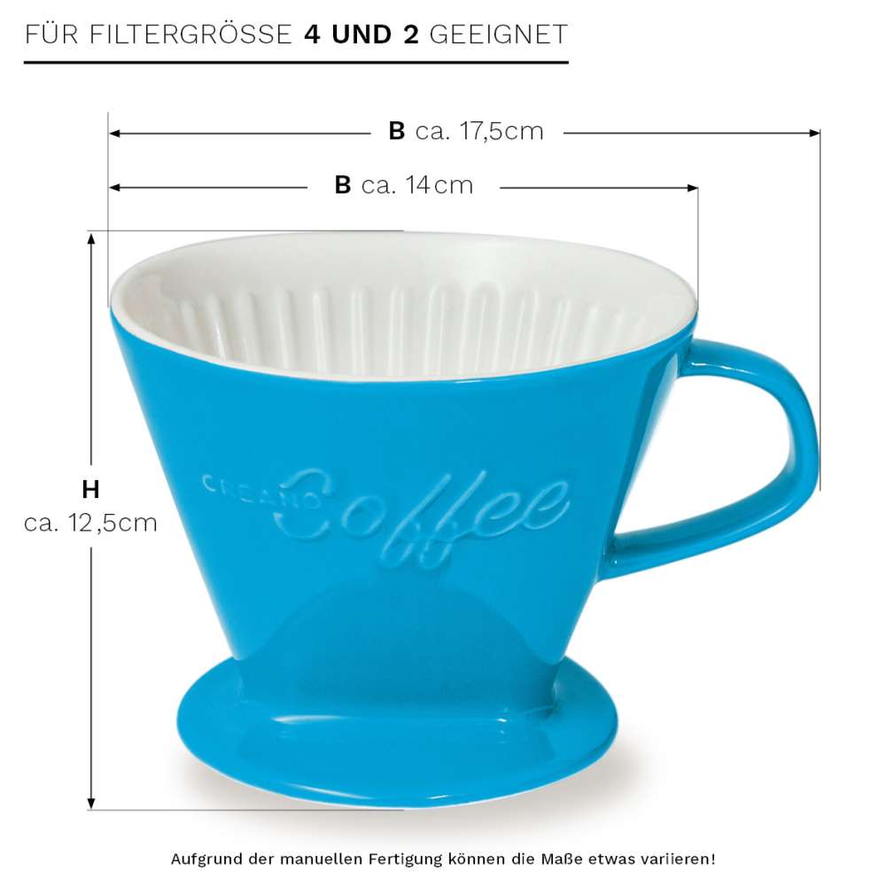 Creano Kaffeefilter | verschiedene Farben