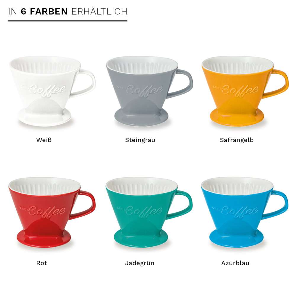 Creano Kaffeefilter | verschiedene Farben