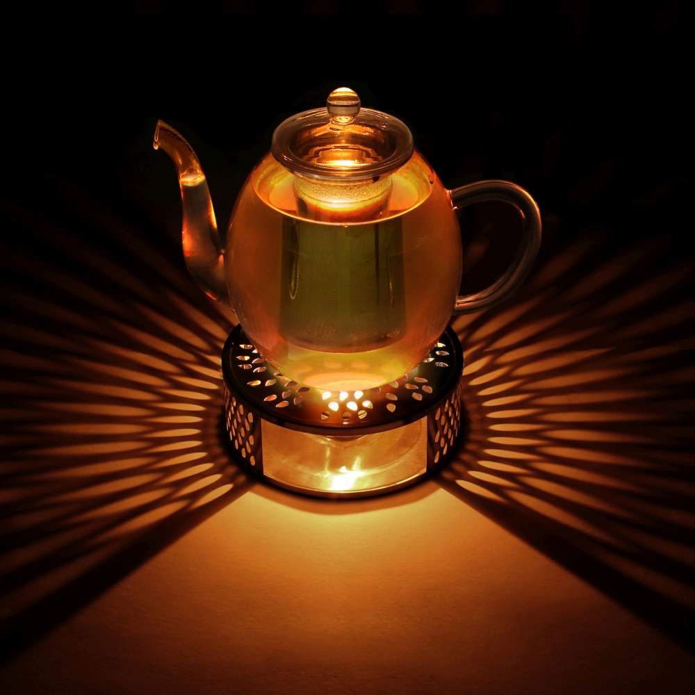 Creano Glas Teekanne "hoch" | 1,5L