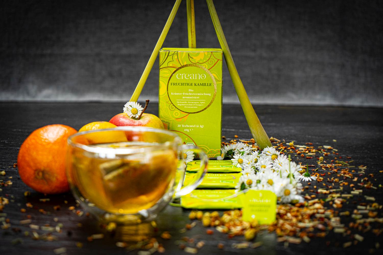 Bio-Teebeutel Fruchtige-Kamille 20er / 60er-Pack*