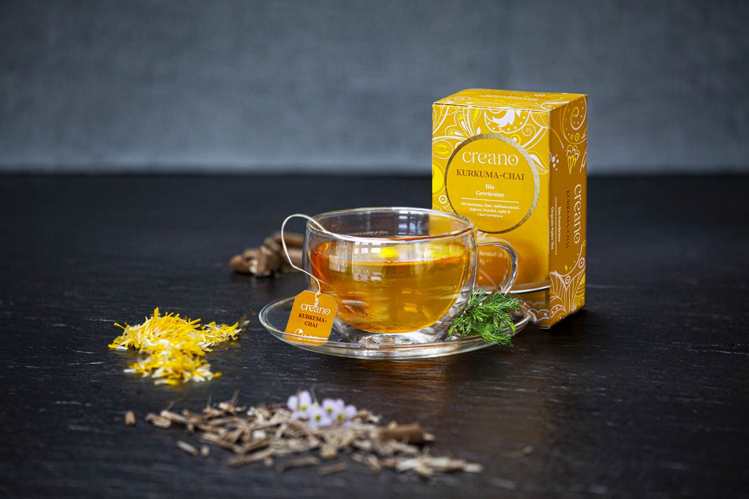 Bio-Teebeutel Kurkuma-Chai 20er / 60er-Pack*