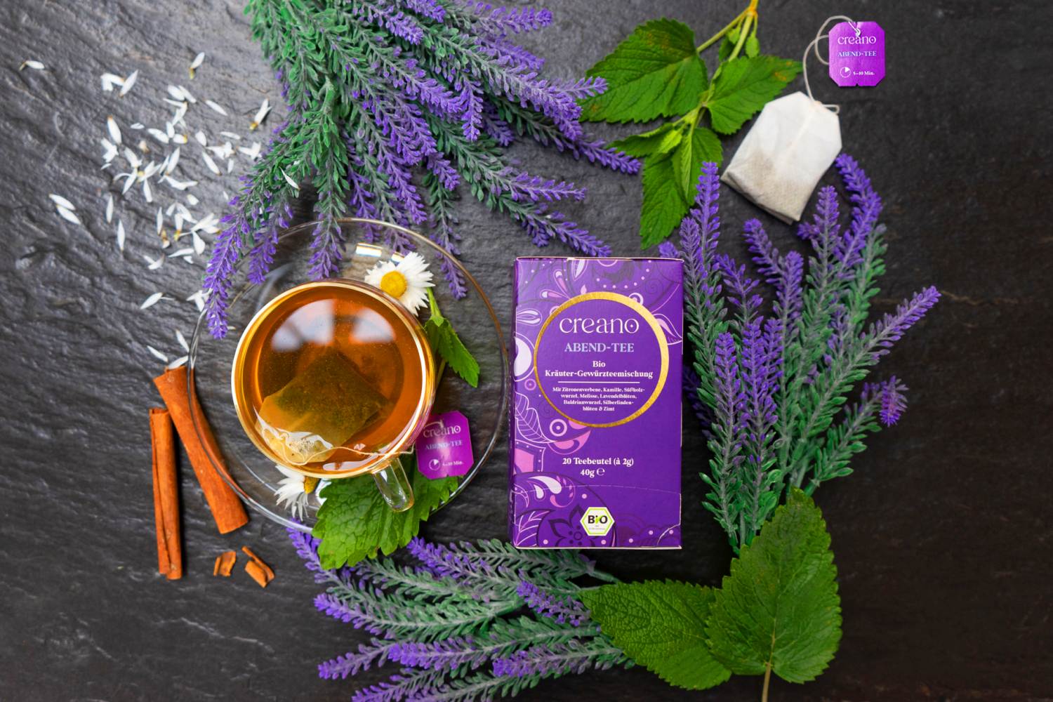 Bio-Teebeutel Abend-Tee 20er / 60er-Pack*