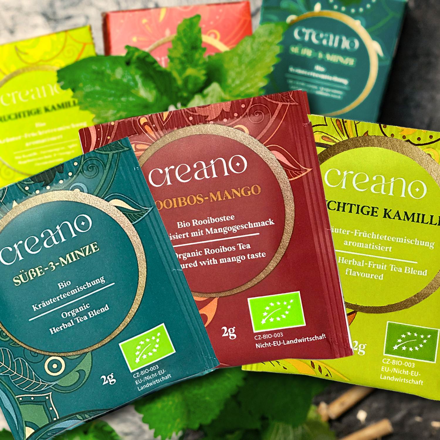 Creano 60er BIO Tee-Mix (Verschiedene Sorten)