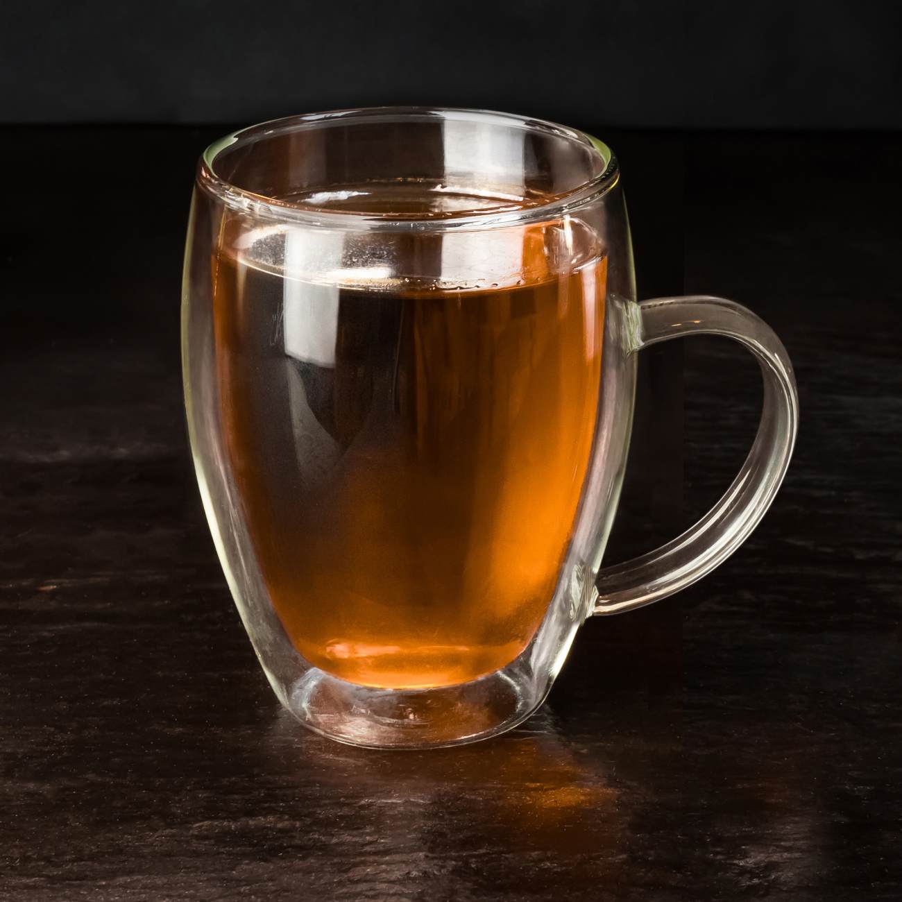 Creano doppelwandiges Thermoglas (Set: 2er, 4er, 6er) mit Henkel „HH“ | 250ml