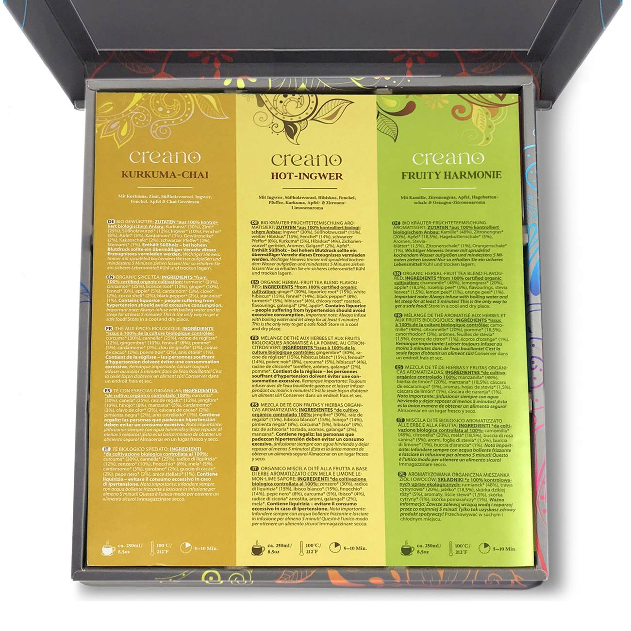 Bio-Kräuter Tee – 27er Mix-Geschenkbox