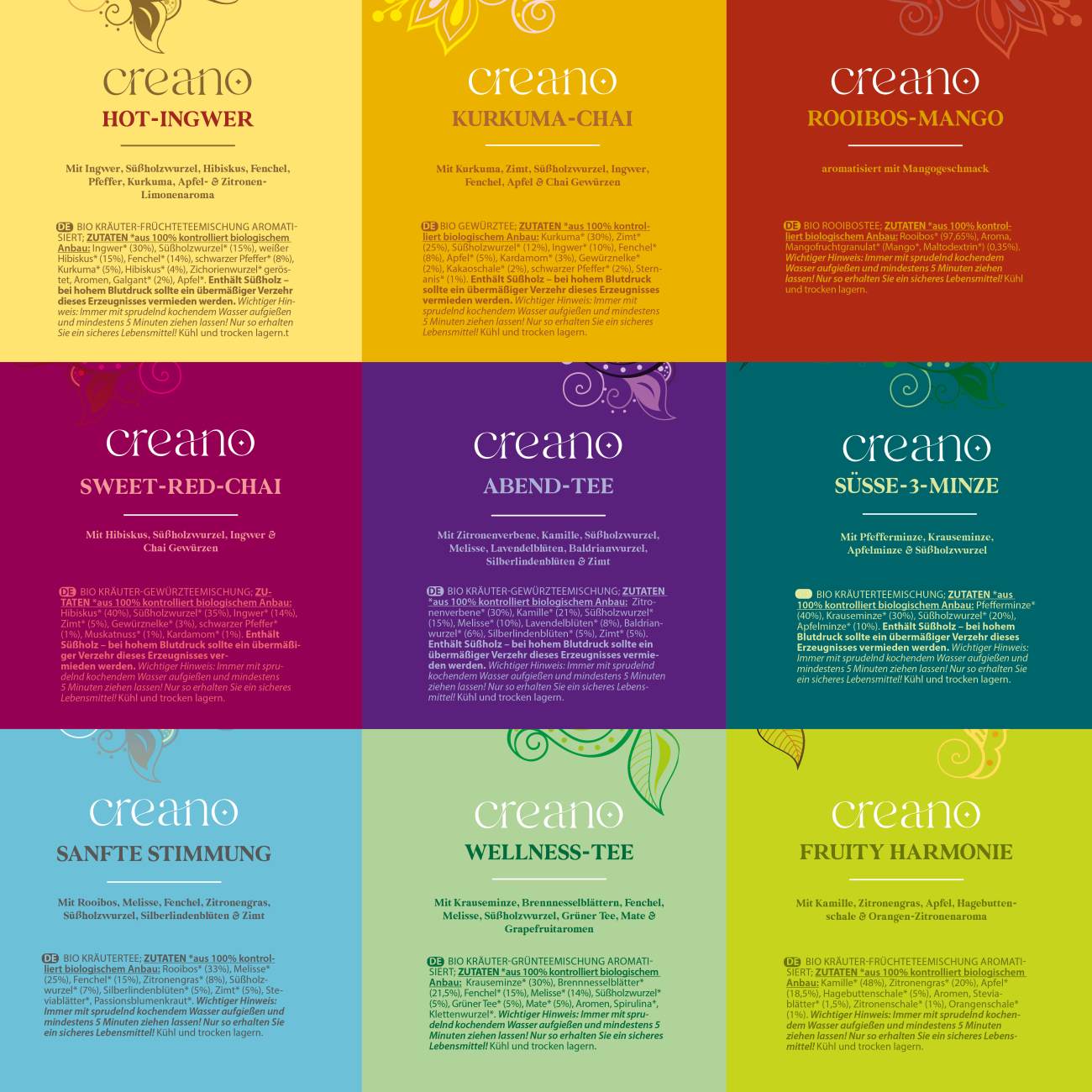 Bio-Kräuter Tee – 27er Mix-Geschenkbox