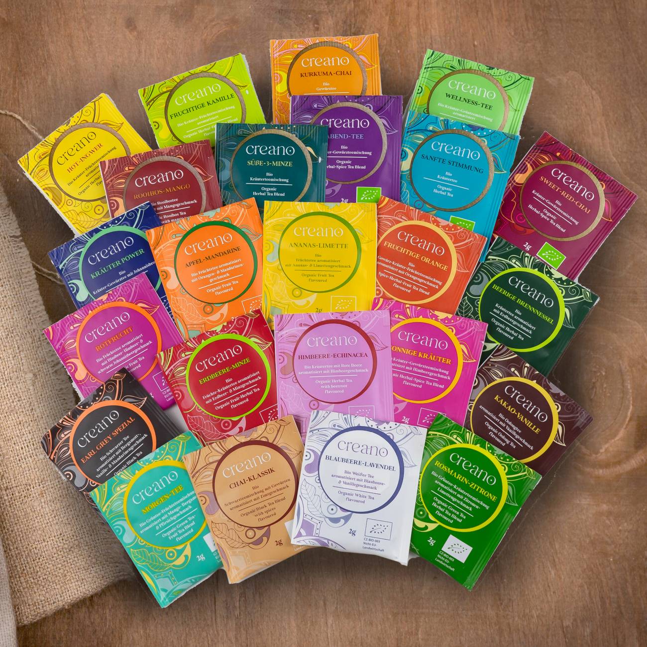 Adventskalender, 24er BIO Teebeutel-Tee *² - Creano