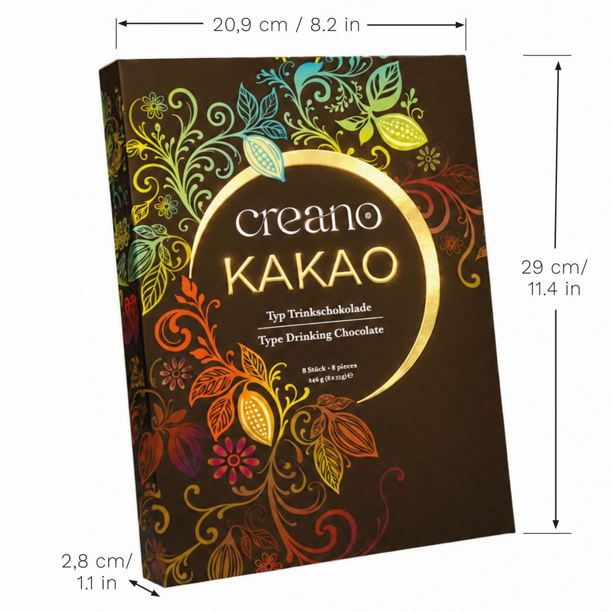 Kakao Geschenkset mit 8 Portionen