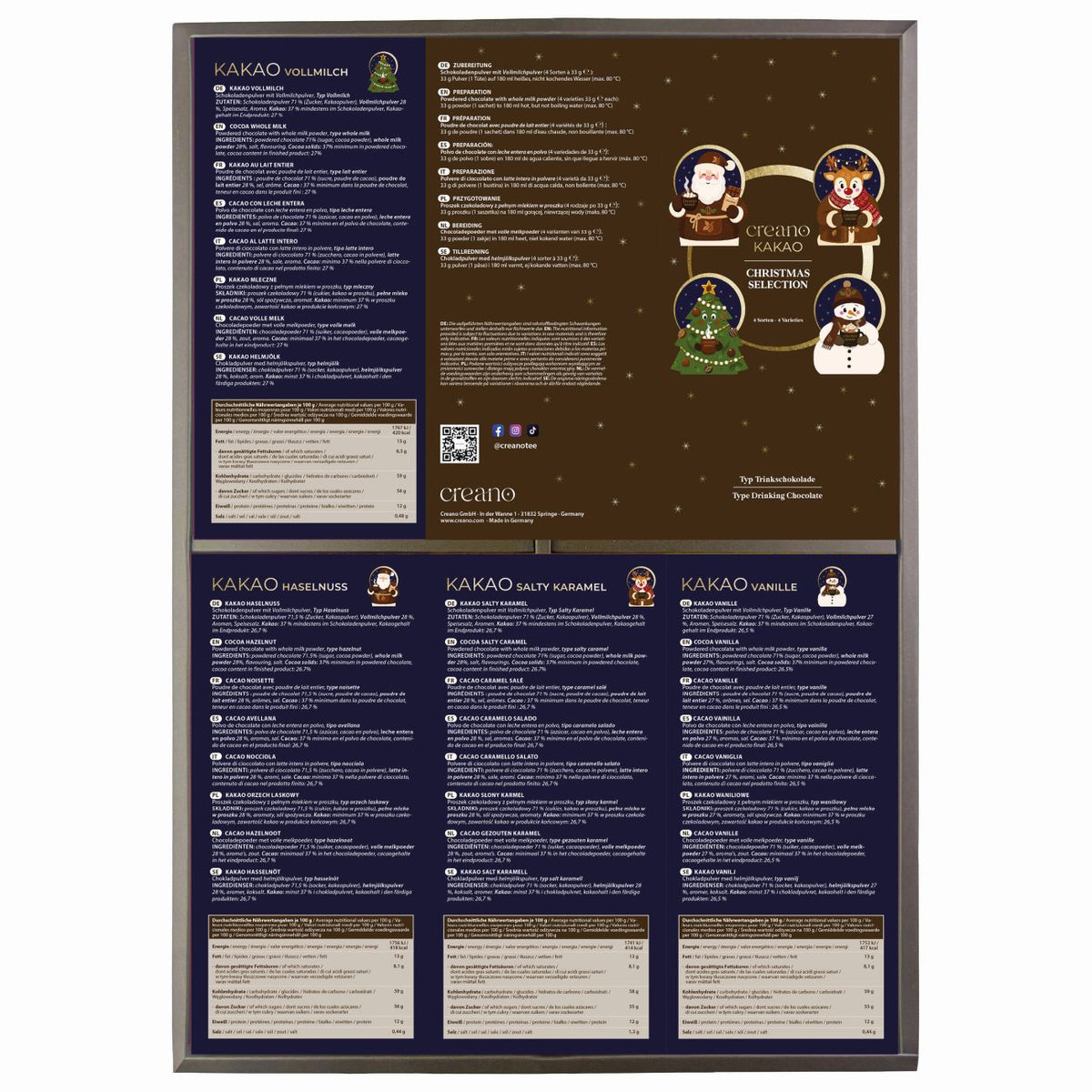 Kakao Geschenkset „Christmas Selection“
