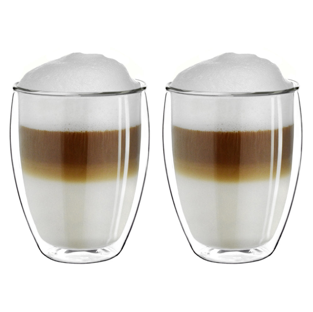 Creano Doppelwandglas (Set: 1er, 2er, 4er, 6er) Thermoglas "hoch" | 400ml