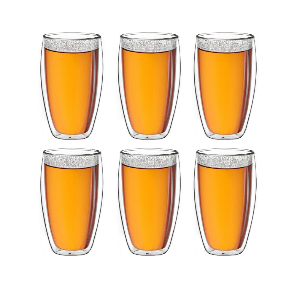 Creano doppelwandiges Thermoglas (Set: 2er, 4er, 6er) „dg-sh“ | 250ml