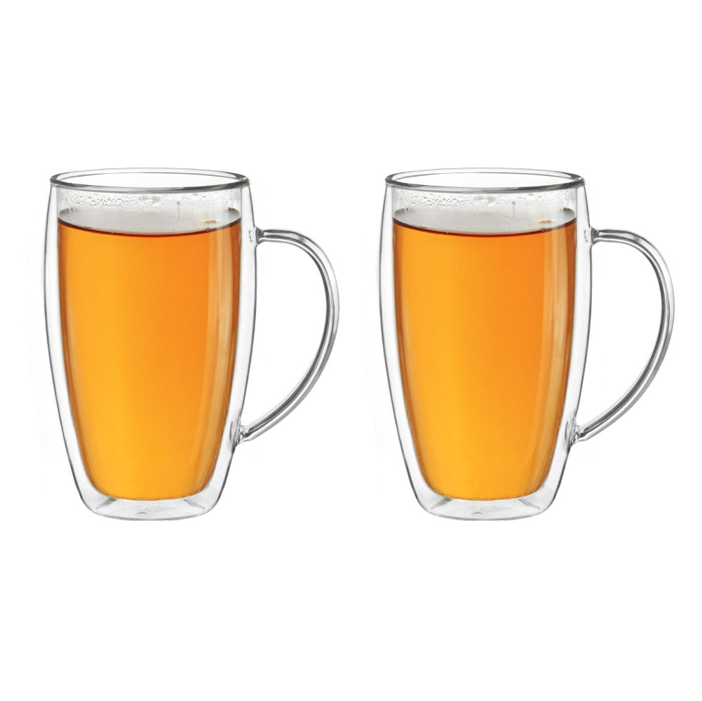 Creano Thermogläser-Set (2er, 4er, 6er) mit Henkel „DG-SHH“ 250 ml