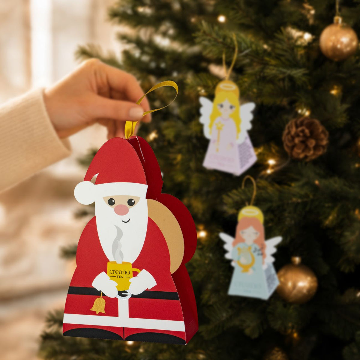 Bio Tee Geschenkset Weihnachtsmann
